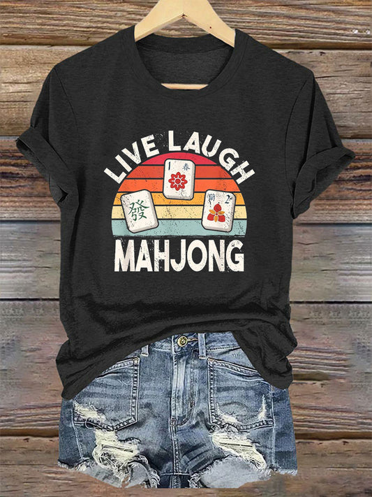 Camiseta Mahjong para mujer