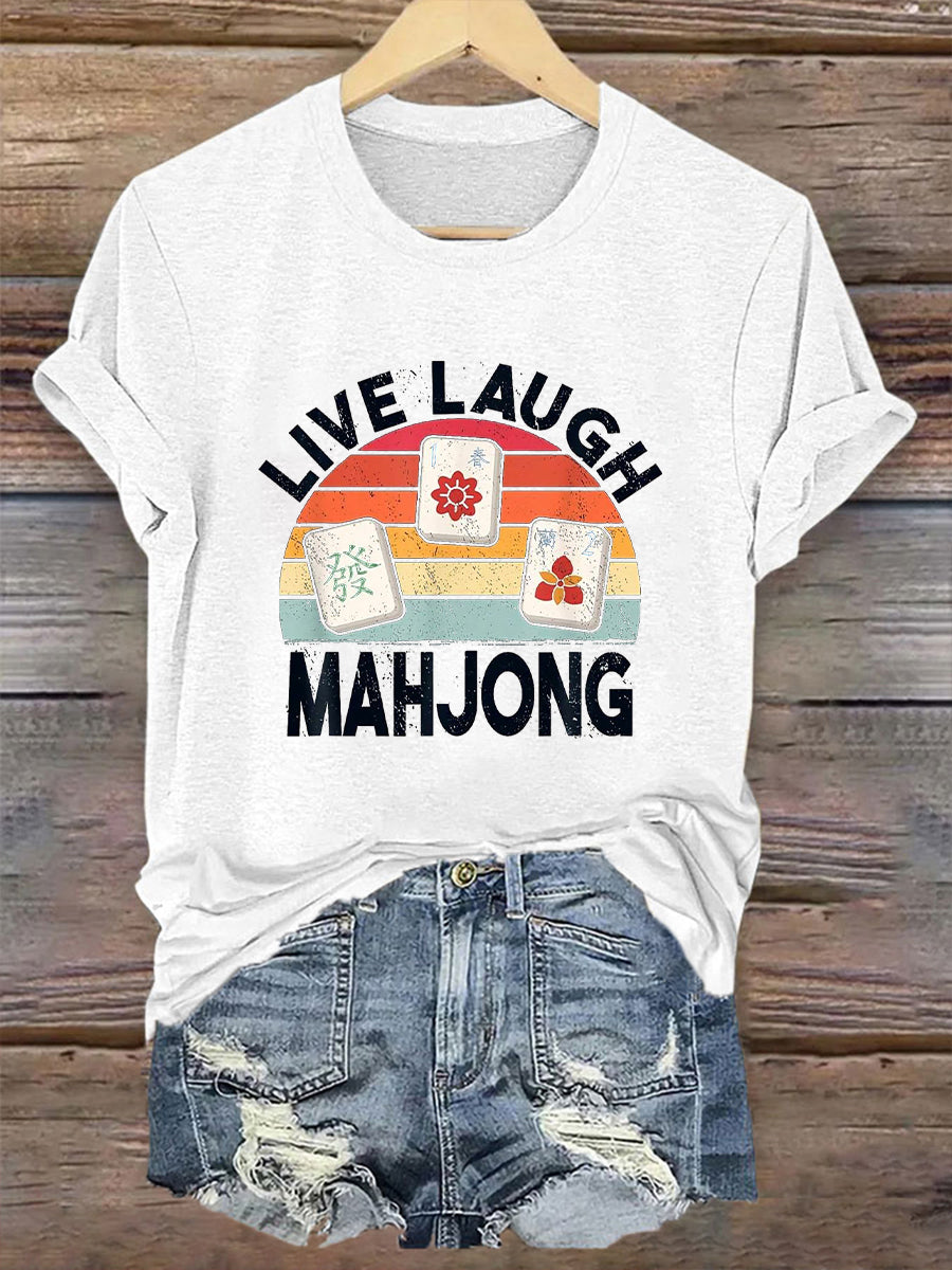 Camiseta Mahjong para mujer