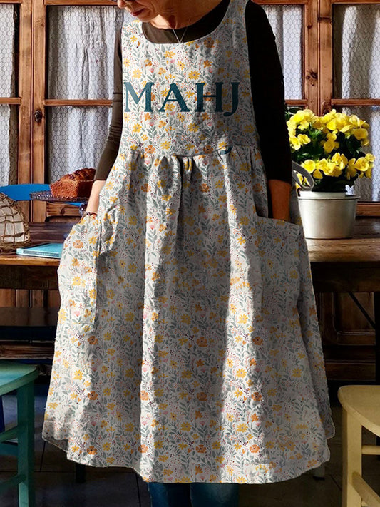 Vestido Mujer Mahjong Estampado Floral