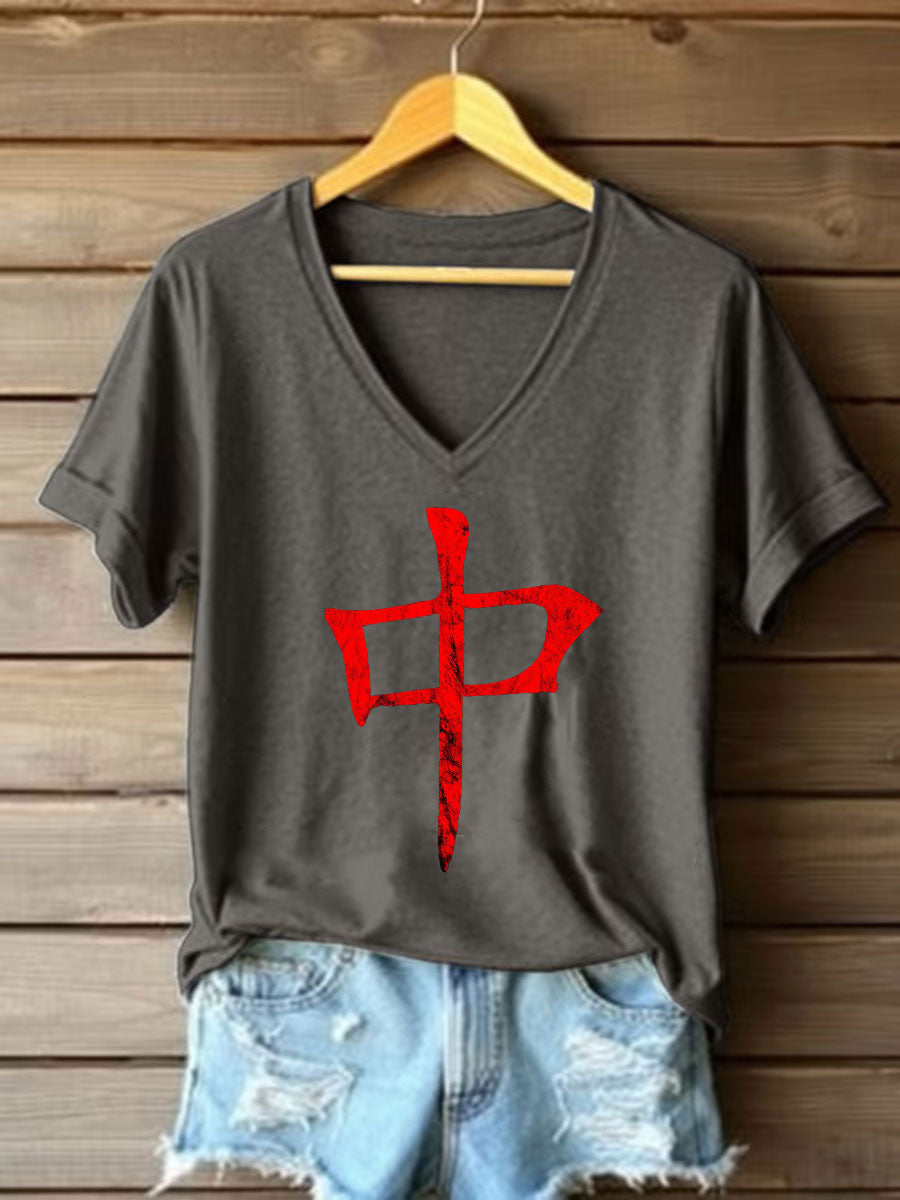 Camiseta de mujer Funny Mah Jongg Print