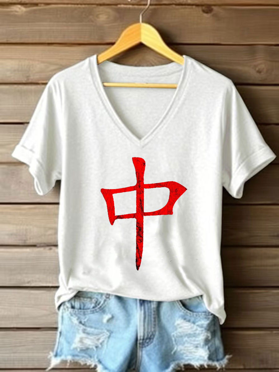 Camiseta de mujer Funny Mah Jongg Print