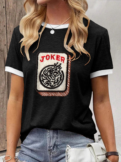 Camiseta Mahjong para mujer