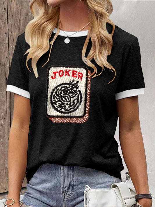 Camiseta Mahjong para mujer