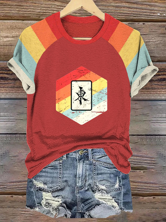 Camiseta Mahjong Lovers para mujer