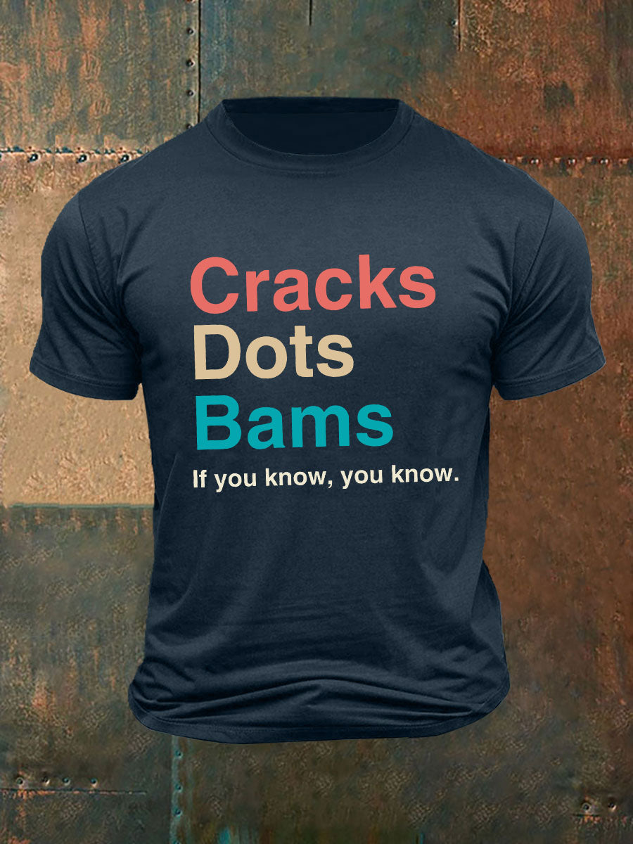Camiseta impresa Mah Jongg divertida de los hombres