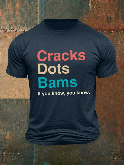 Camiseta impresa Mah Jongg divertida de los hombres