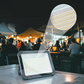 Luce LED Floodlight Portatile e Multifunzione a Energia Solare