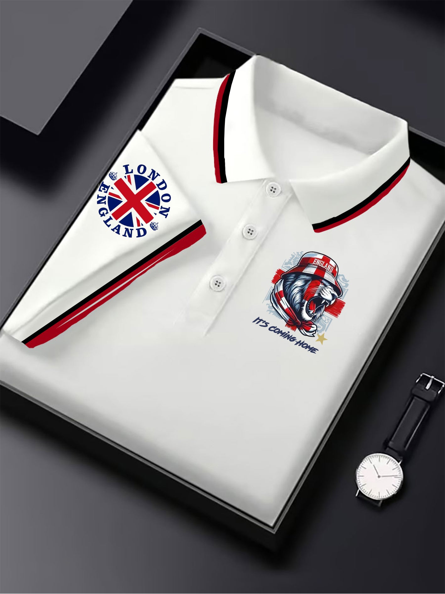 British business men's short sleeve shirt