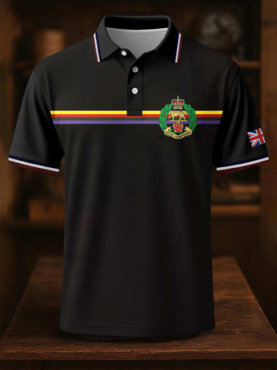 Men's Business Style Badge Top