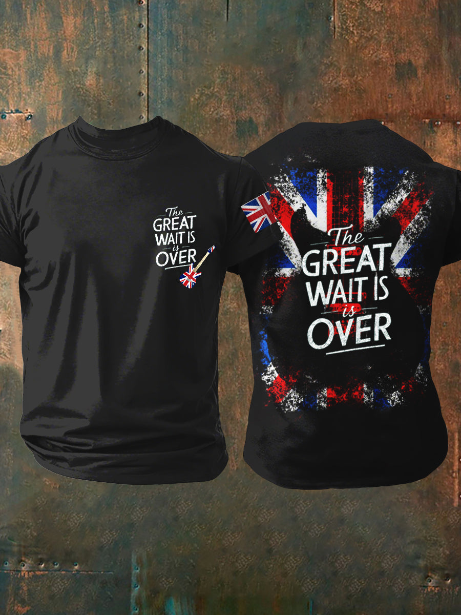 Men's Live '25 Tour The great wait is over Retro rock casual top