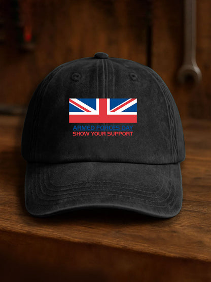Unisex Armed Force Day Printed Hat