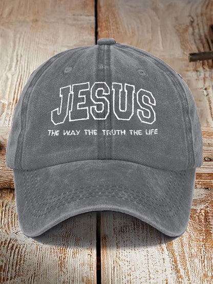 Unisex Jesus The Way The Truth The Life Hat