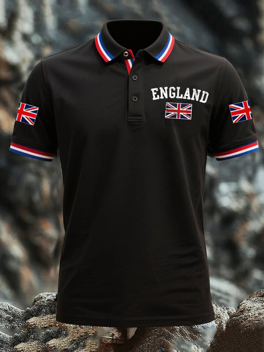 Men's England Short Sleeve Shirt