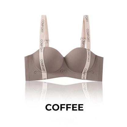 Reggiseno senza ferretto e senza cuciture per donna con effetto liftante e sostegno
