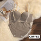 Reggiseno senza ferretto e senza cuciture per donna con effetto liftante e sostegno
