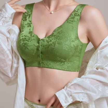 Reggiseno senza ferretto e senza cuciture con chiusura frontale