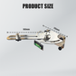 Base livellatrice laser con braccio oscillante girevole