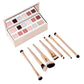 Kit di pennelli da trucco portatile all-in-one