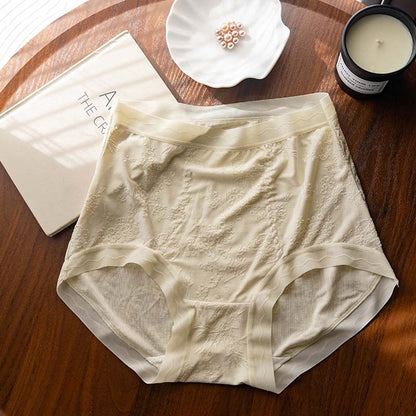 Intimo femminile delicato a vita alta