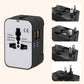 Adattatore universale doppio USB 2.1A Bison202 – Adattatore universale per prese elettriche in tutto il mondo