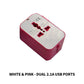 Adattatore universale doppio USB 2.1A Bison202 – Adattatore universale per prese elettriche in tutto il mondo