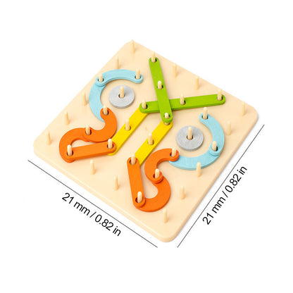🔥Ultimi due giorni: sconto del 50%🔥Montessori-Steckbrettpuzzle