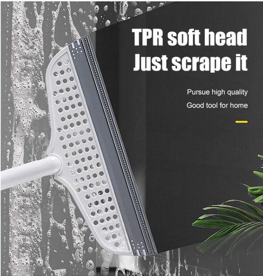 Scopa magica con spatola in silicone