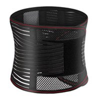 🔥Prenditi cura della tua colonna lombare🎁🎄Protezione per la vita con supporto in acciaio traspirante e rete pressata a caldo