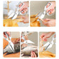✨ FORBICI DA CUCINA MULTIUSO - Taglia Ossa, Apri Confezioni e Schiaccianoci, Design Ergonomico e Lavabile 🍗🔧