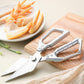 ✨ FORBICI DA CUCINA MULTIUSO - Taglia Ossa, Apri Confezioni e Schiaccianoci, Design Ergonomico e Lavabile 🍗🔧