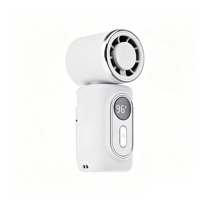Ventilatore portatile a clip con display LED