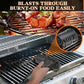 Spazzola elettrica senza fili per la pulizia del barbecue