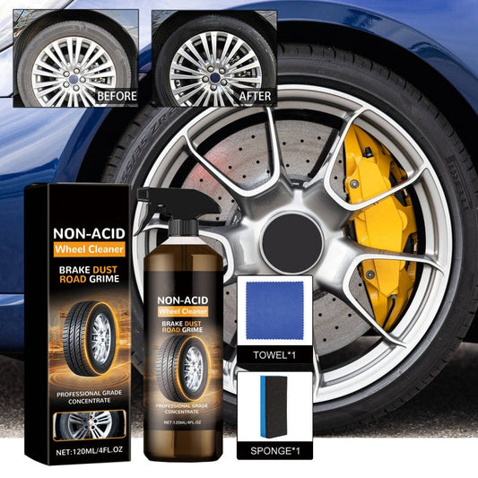 Kit per la pulizia dei cerchi senza acidi