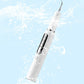 Rimuovi placca, set per la pulizia dentale, rimuovi tartaro con illuminazione a LED e 5 impostazioni, pulitore per protesi dentarie ricaricabile con accessori di ricambio e strumenti di pulizia extra, irrigatore orale per uso domestico, pulizia dentale