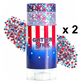 4th of July Glitter Stick – Multi-Use Face, Body & Hair Glitter for Festivals & Patriotic Celebrations