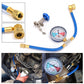 🔧 SCONTO DEL 50% A TEMPO LIMITATO! ✨ Tubo di ricarica per climatizzatori R134a con manometro – 0-350 PSI, raccordo da 13 mm, blu 🚗